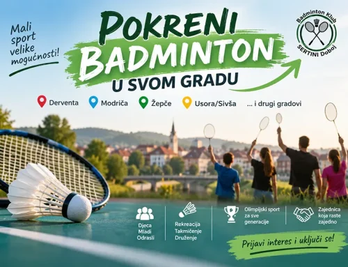 Pokreni badminton u svom gradu
