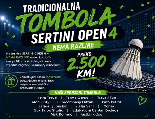 Traditional tombola – Sertini Open 4