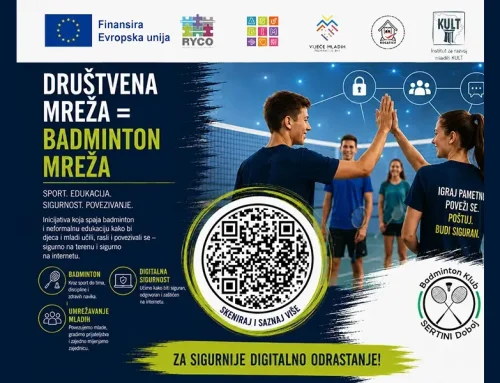 Društvena mreža = Badminton mreža