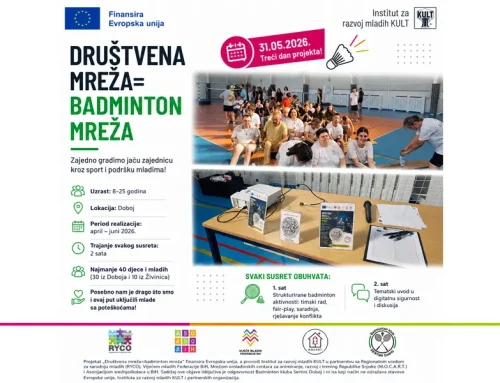 Društvena mreža = Badminton mreža